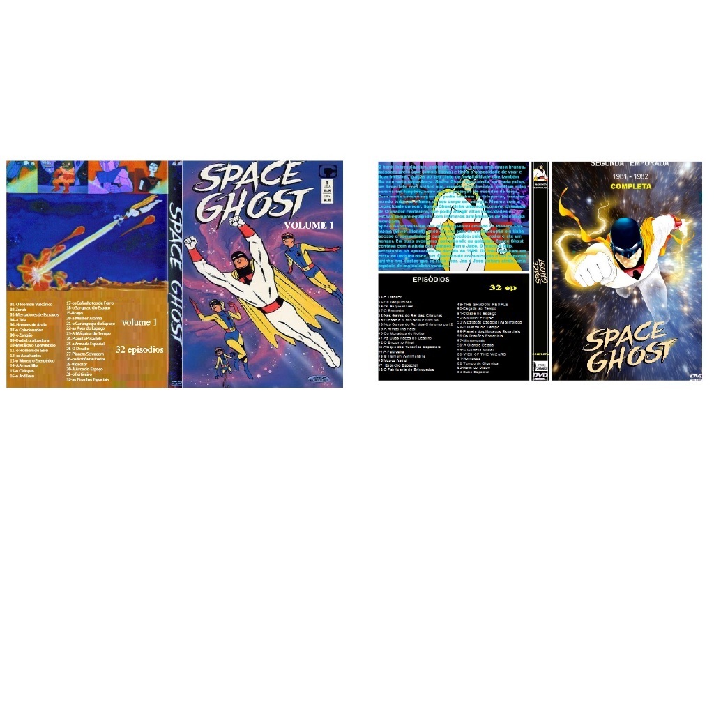 space ghost dvd completo 60 episódios  favor comprar de 13:00 as 22:00