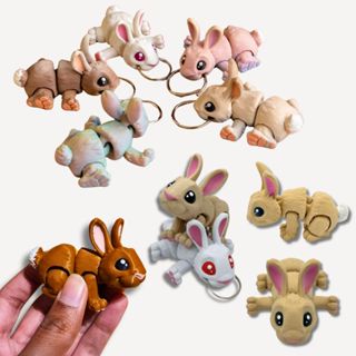 Mini Coelho Articulado Brinquedo Fidget Toy Sensorial Coelhinho Desenho Animado Estilo Cartoon em Oferta na Shopee