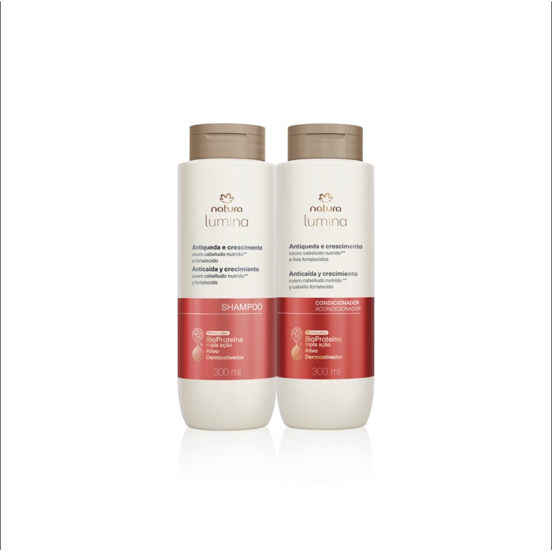 Kit Lumina Antiqueda e Crescimento - Shampoo + Condicionador