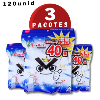 Kit até 120 Cubos Esponja Melamina Branca Multiuso bucha Mágica Limpa Tenis Tira Manchas em Oferta na Shopee