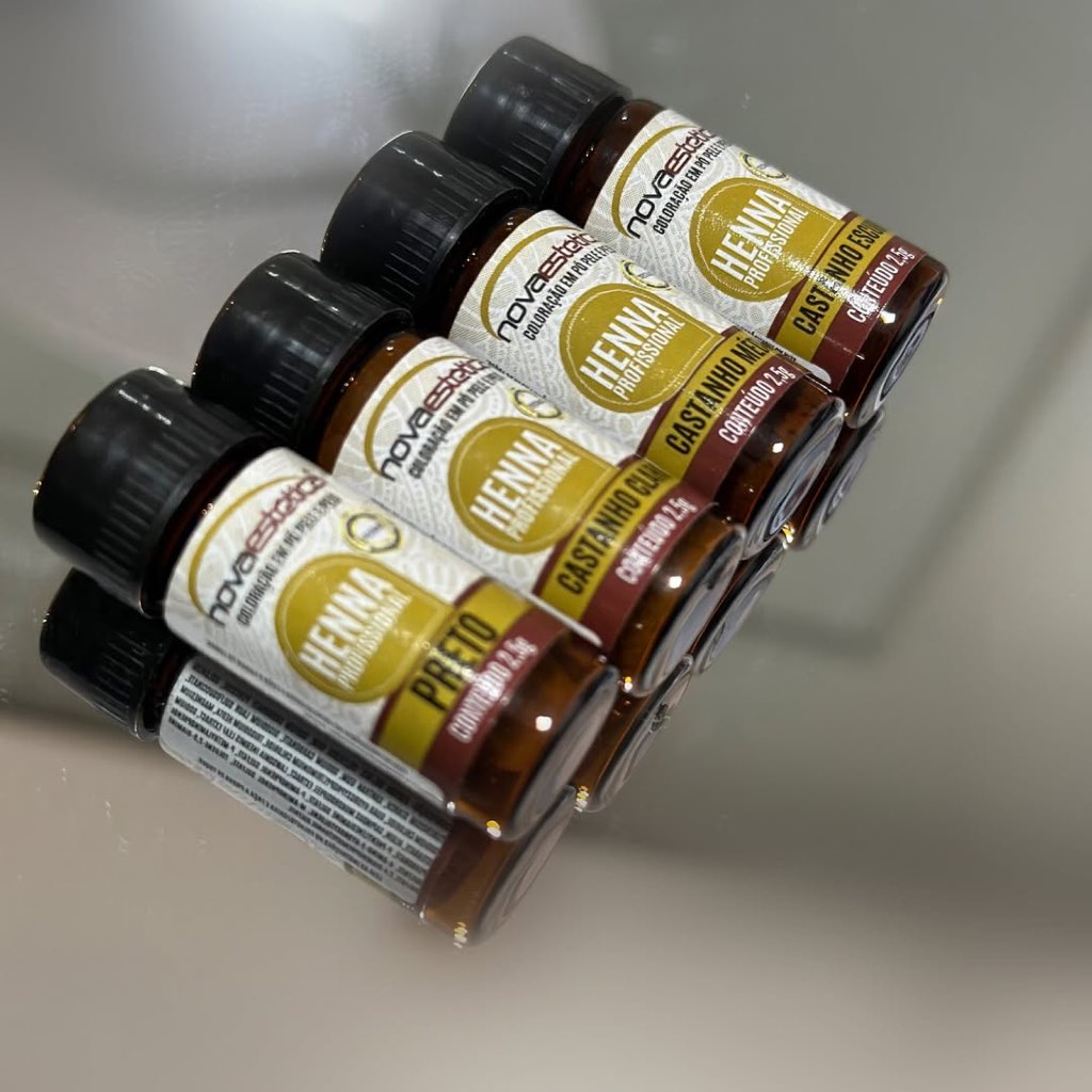 Henna Para Sobrancelhas 2,5g - Nova Estética — imagem 2 de 2