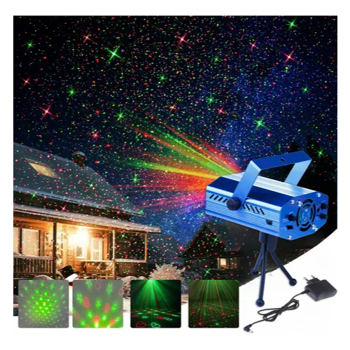 3d Projetor De Imagem Laser Decorações Festa Casa Natal