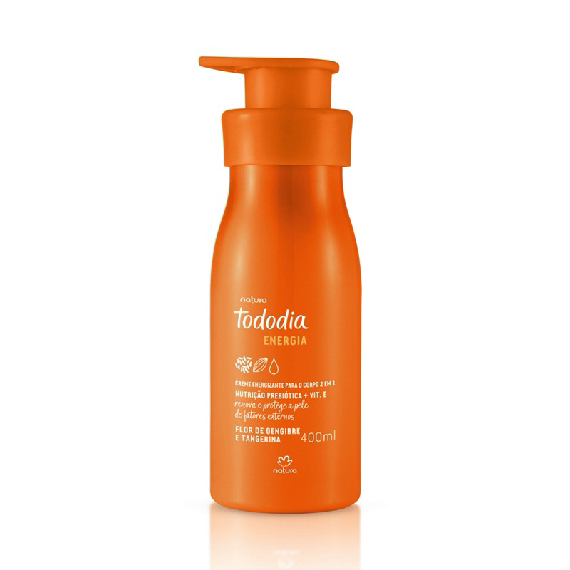 Creme Energizante Corporal 2 em 1 Tododia Energia