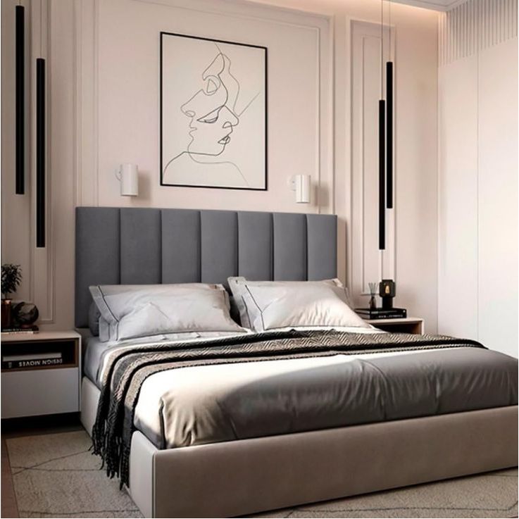 ENVIO FULL PLACAS DE CABECEIRA ESTOFADA AUTO COLANTE PARA CAMA SUPER KING em Oferta na Shopee