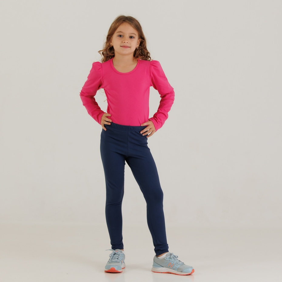 Calça Leg Infantil Menina de Cotton Algodão