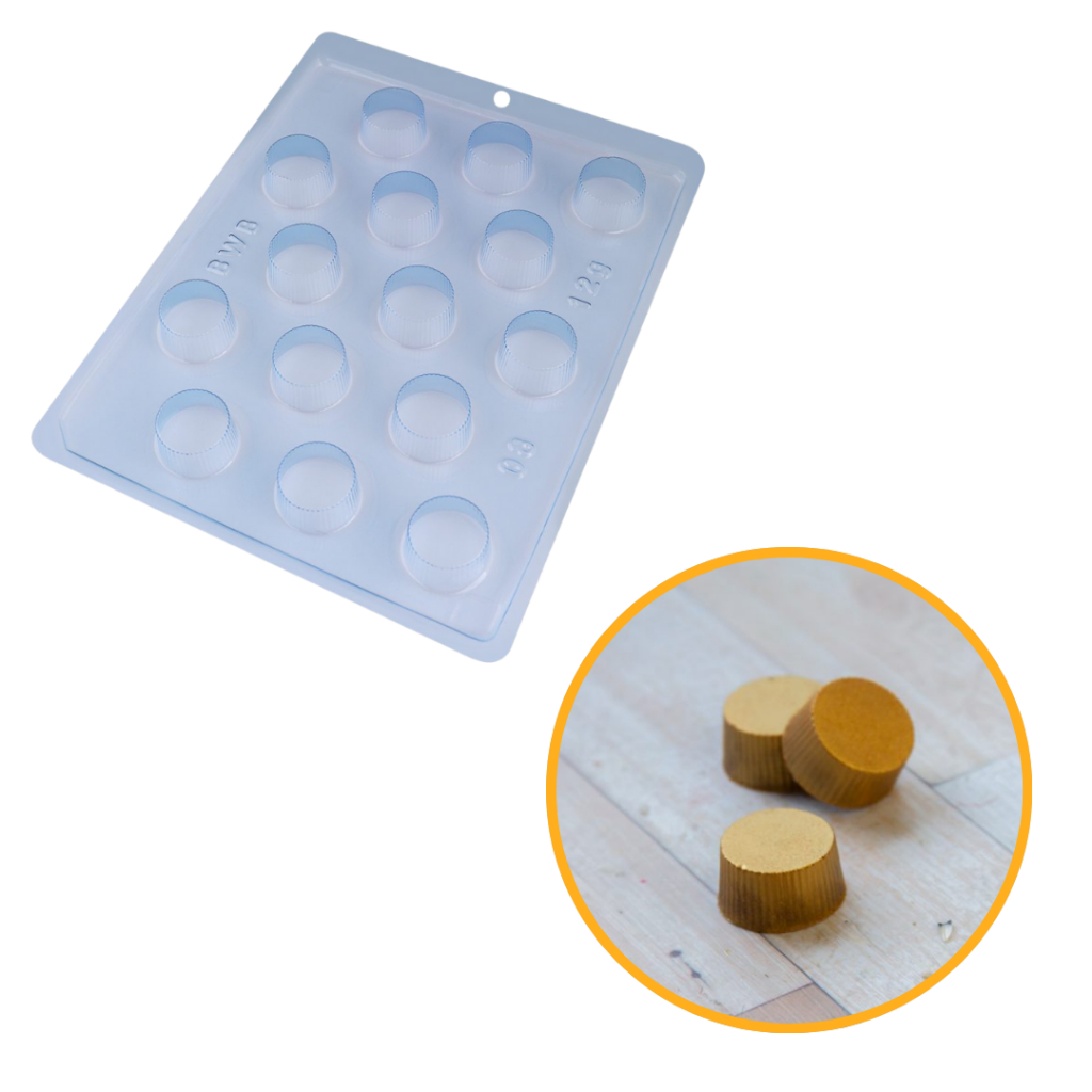 1~10 FORMA SIMPLES ALPINO ESTRIAS CÓD.:08 -  (G7) EM ACETATO BWB PARA BOMBOM, DOCES DE CHOCOLATE E CONFEITARIA PÁSCOA. em Oferta na Shopee