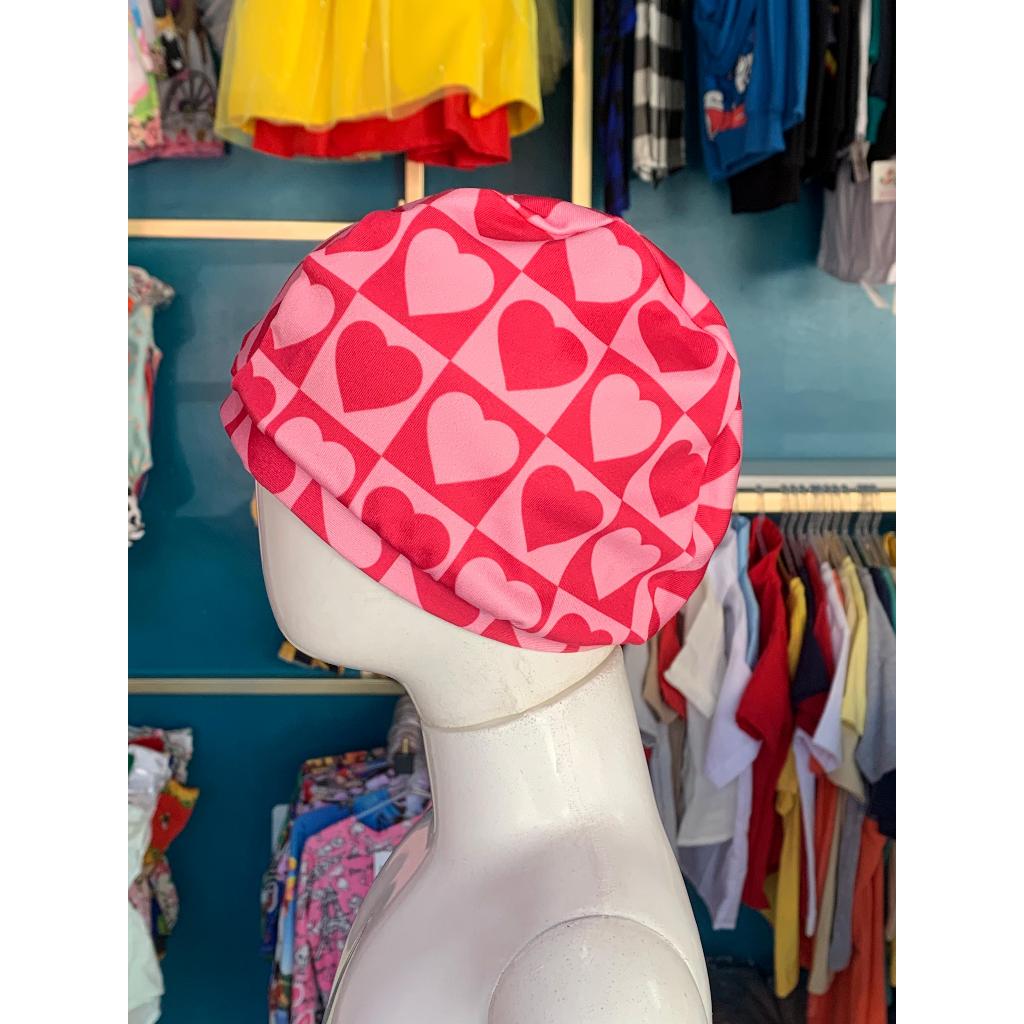 Touca de Natação Infantil e Juvenil Estampada - Menino e Menina, Suplex UV FPS 50 em Oferta na Shopee