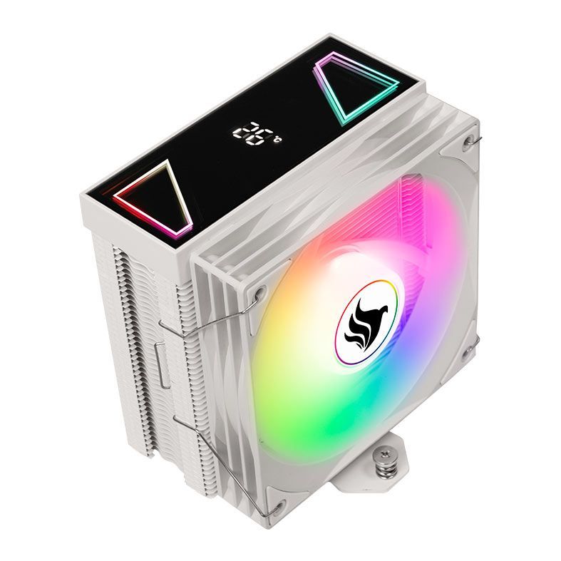 Cooler Para Processador Pichau Sage V3, ARGB, 120mm, Branco, PG-SGEWH-V03 - Computers & Accessories