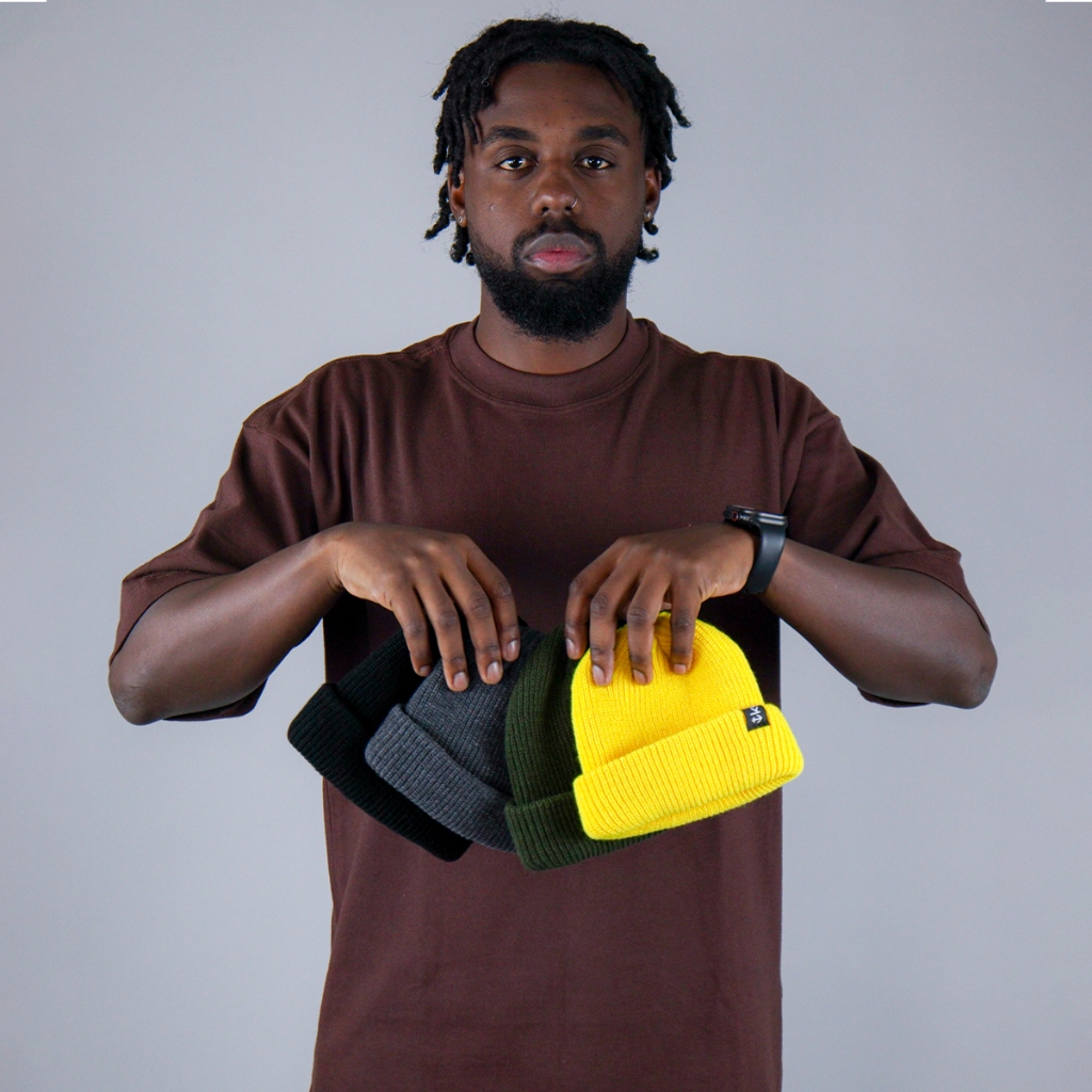 Kit 4 Touca Toca Gorro Marinheiro Curta Beanie Rasa Tricot Sailor Marinheiro Lenhador Estilo Moda