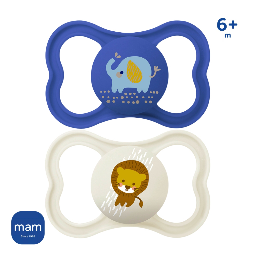 Chupeta MAM Air 6+ Meses Dupla Bico Silicone Meninos C/2 Unidades Original em Oferta na Shopee