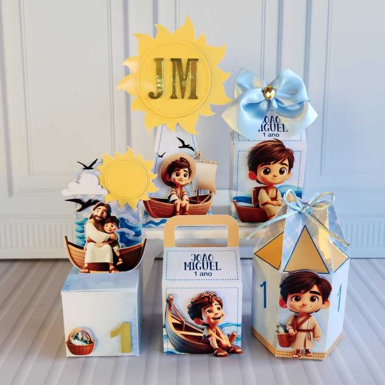 Caixinhas Personalizadas Tu Es Pedro Discípulo de Jesus Lembrancinha de Festa