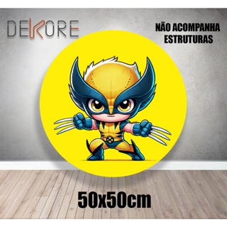 Painel Wolverine Baby Volverine com Elático em Oferta na Shopee