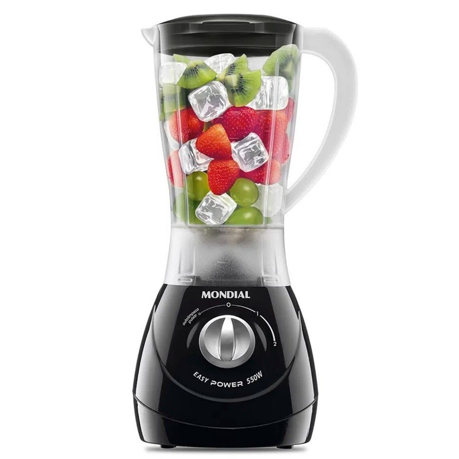 Liquidificador Mondial Easy Power 550W - 2 Velocidades