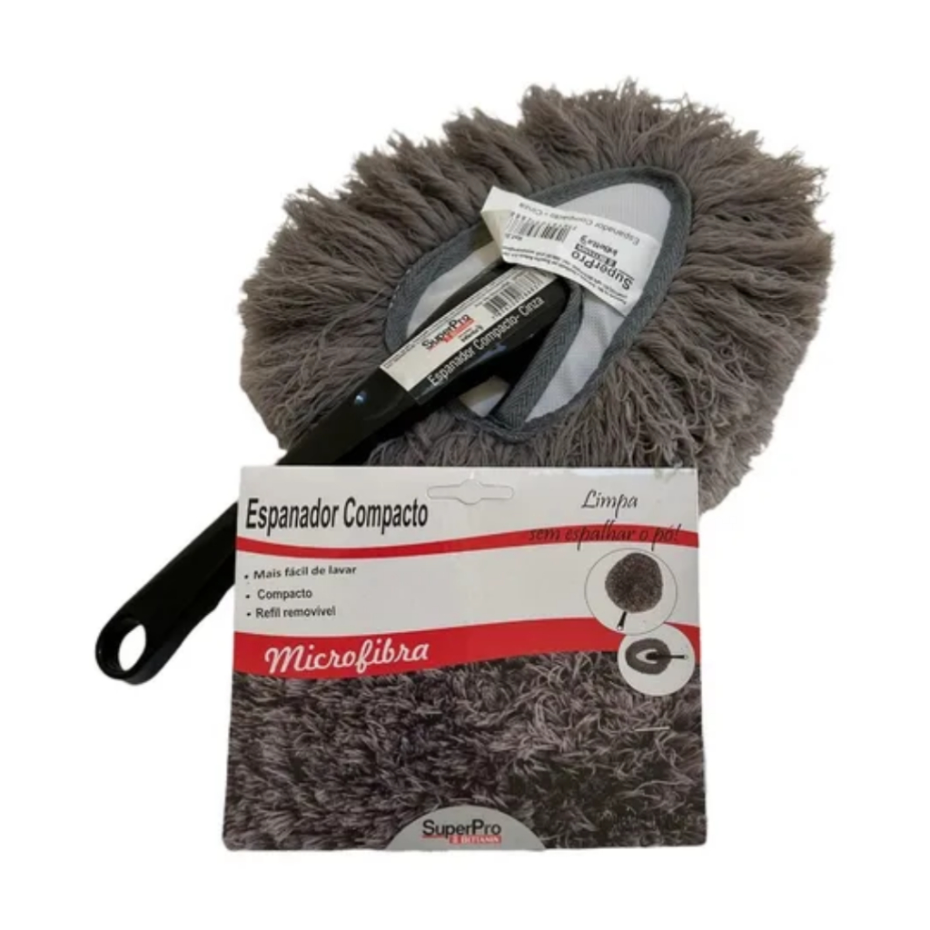 Espanador Compacto Eletrostático Microfibra Superpro Bettanin Lavável em Oferta na Shopee