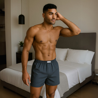 Samba Canção Cueca Masculina Rouper Original Algodão Roupa de Dormir