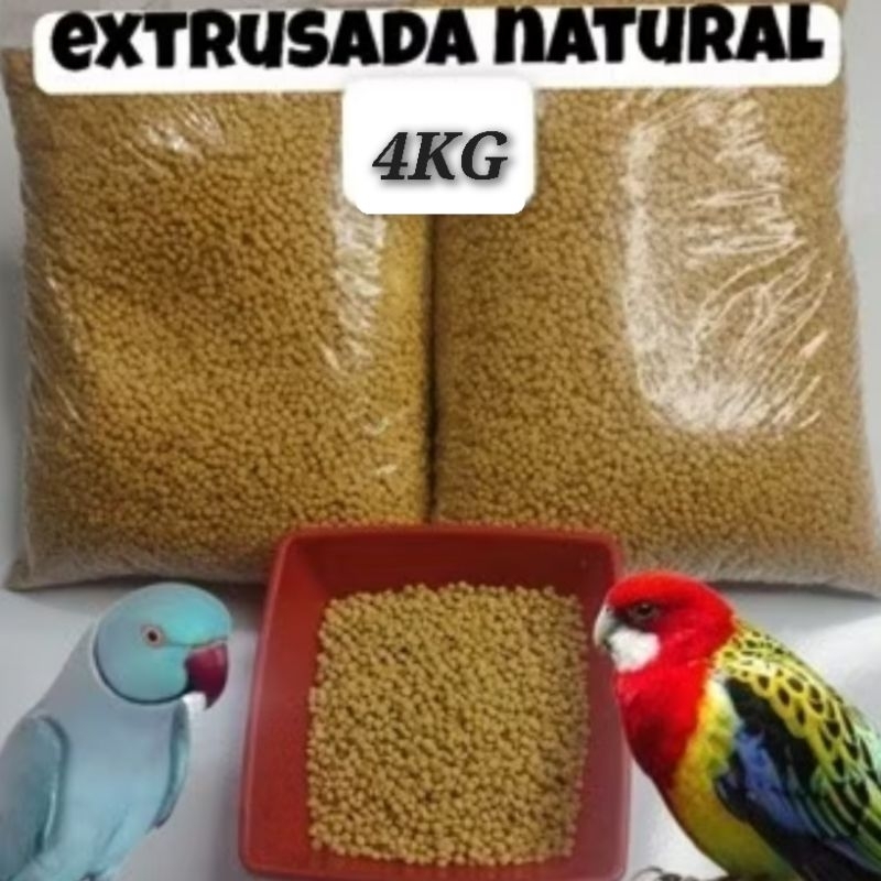 Extrusada Natural RING NECK e ROSELA (4Kg)