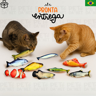 Pelúcia P/ Gatos com Catnip Erva do Gato Brinquedo Sortido em Oferta na Shopee