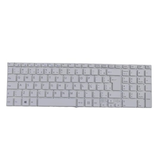 TECLADO NOTE SONY VAIO SVF152C29X(AEHK9601020) BRANCO