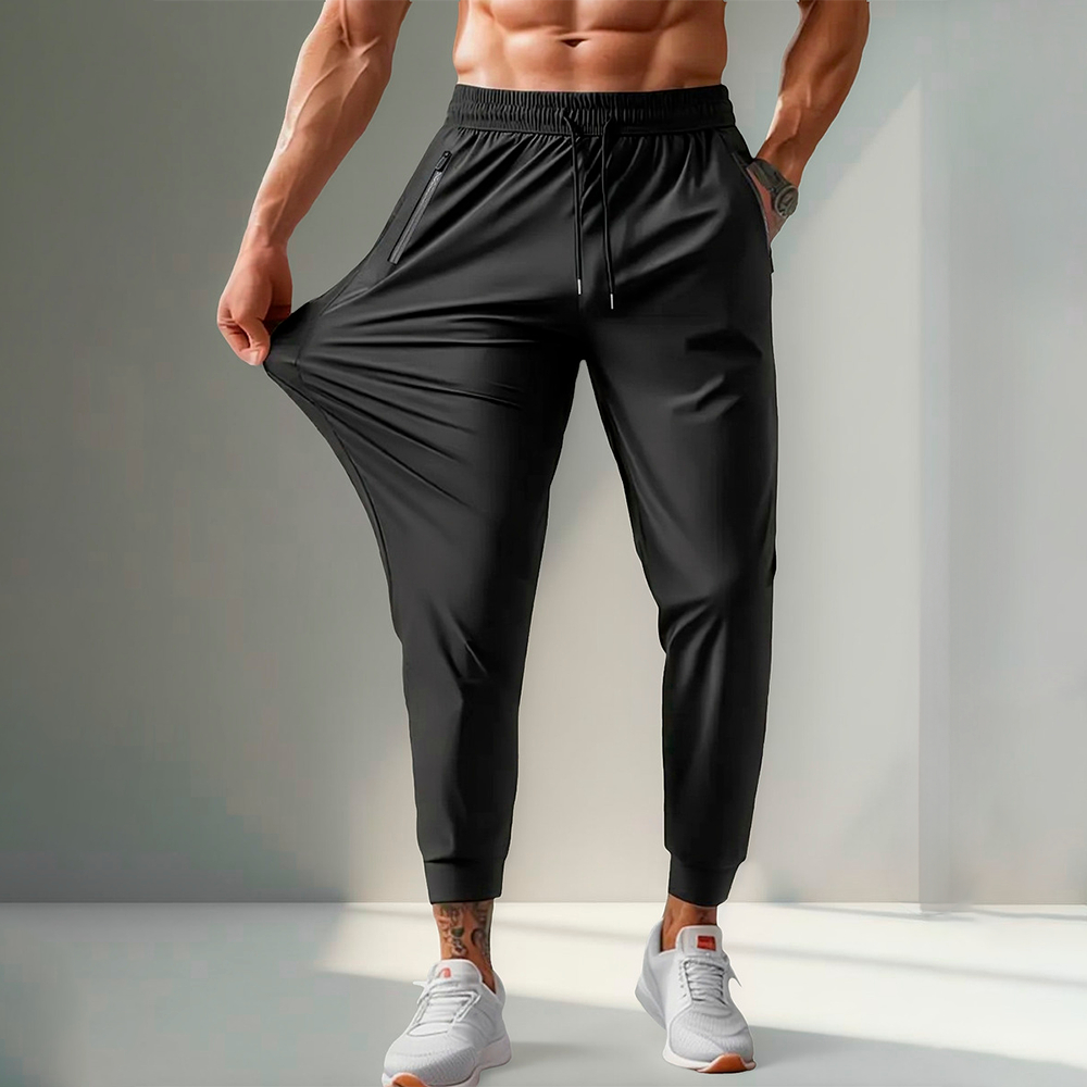 Calça Masculina Slim Fit Esportiva Fitness Com Elastano Treino Confortavel Academia