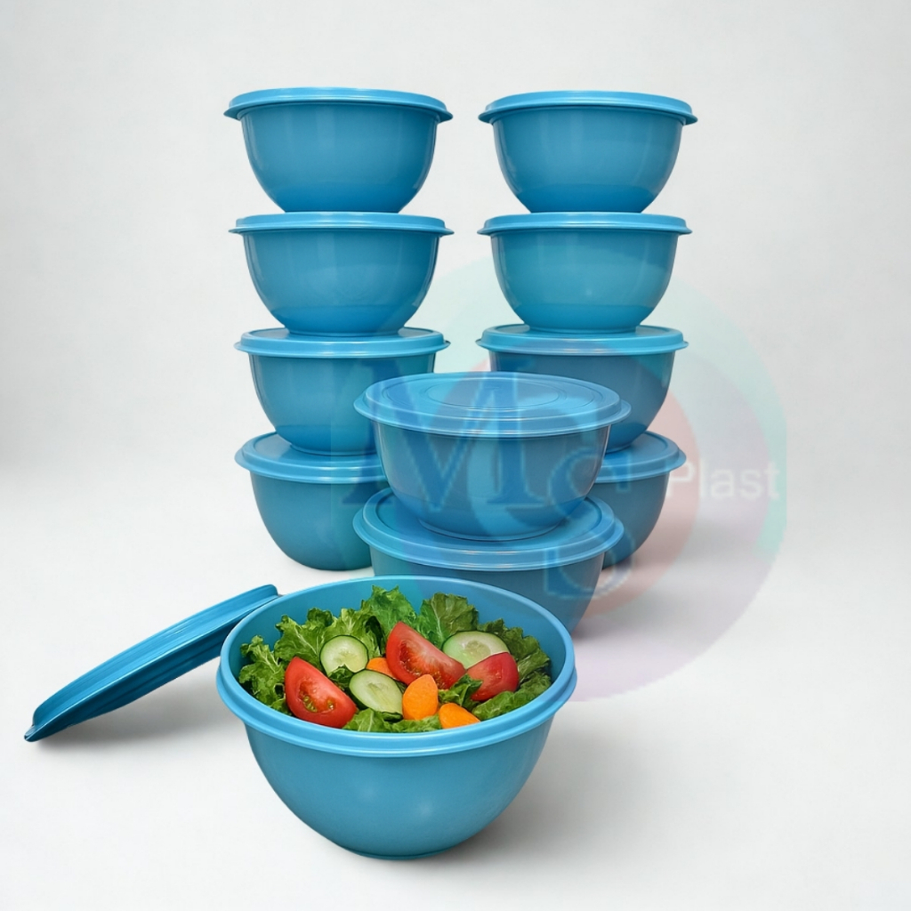 Kit 10 Potes Herméticos 700ml Para Cozinha Livre BPA Organizador de Alimentos