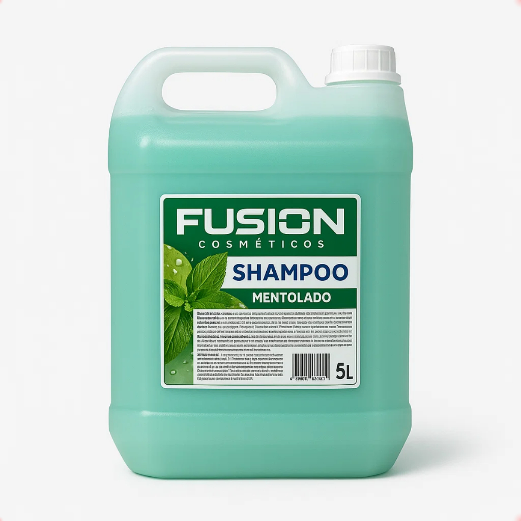 Shampoo Mentolado Fusion (Menthol) Refrescante 5L