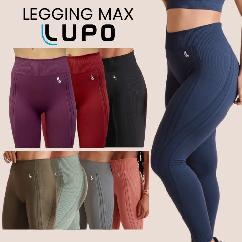 Calça Legging Max Lupo Feminina Original Fitness Sem Transparência Treino Academia