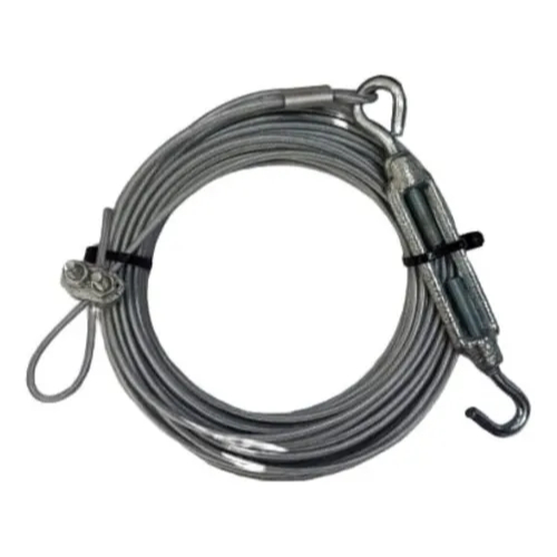 Kit Varal de Aço Lovaral Revestido PVC Escolha o Tamanho 10M/15M/20M Parede