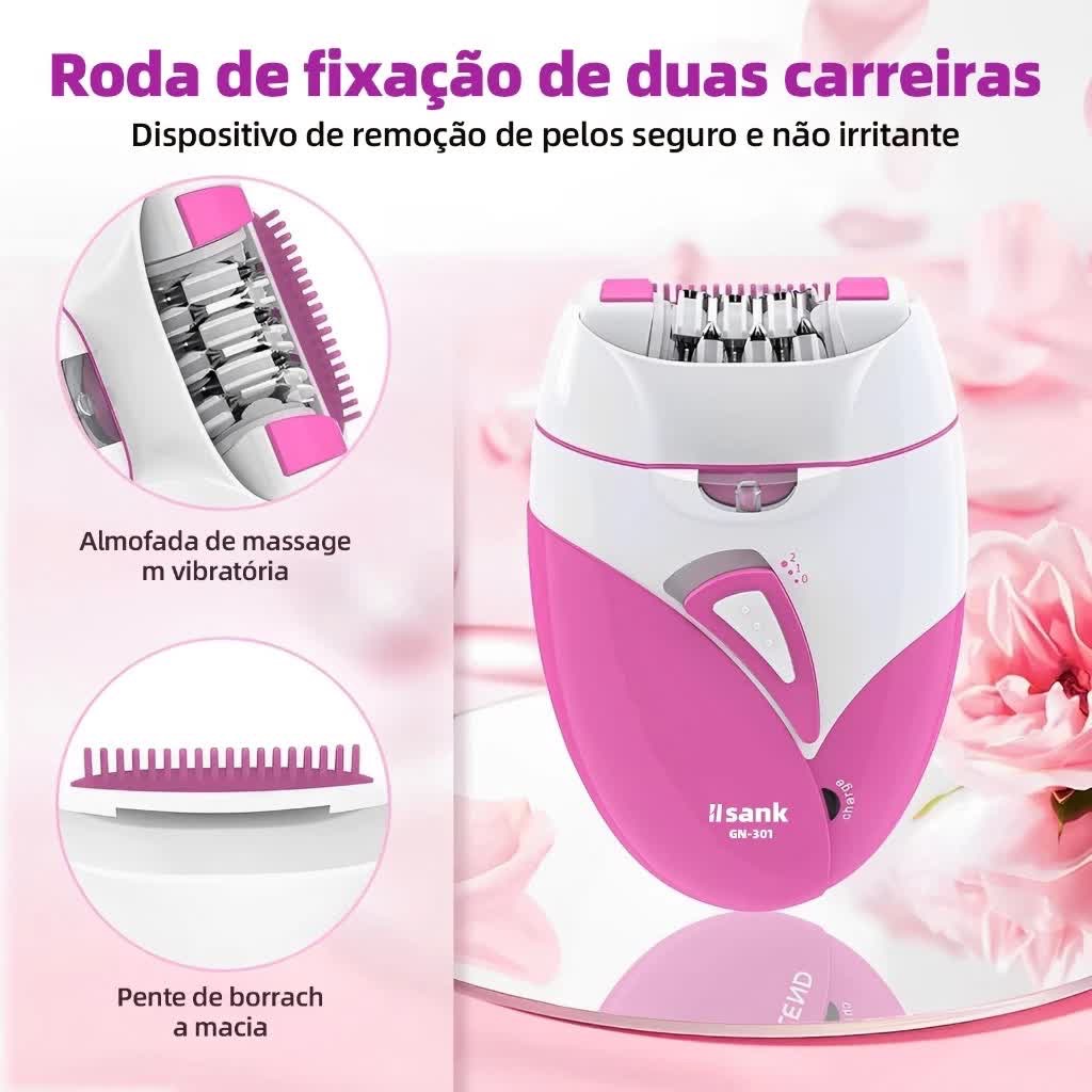Depilador Elétrico De Perna Braços Axilas Buço Feminino USB Envio Imediato em Oferta na Shopee