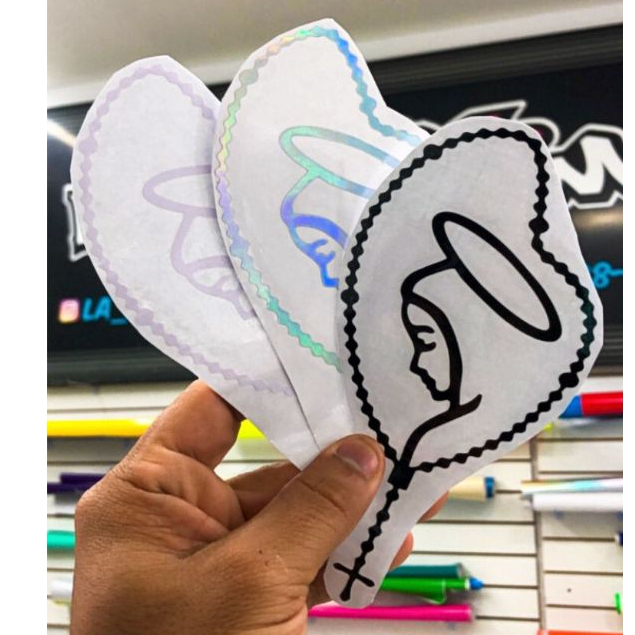 Adesivo automotivo para carro Rosario, Terço Nossa Senhora em Oferta na Shopee