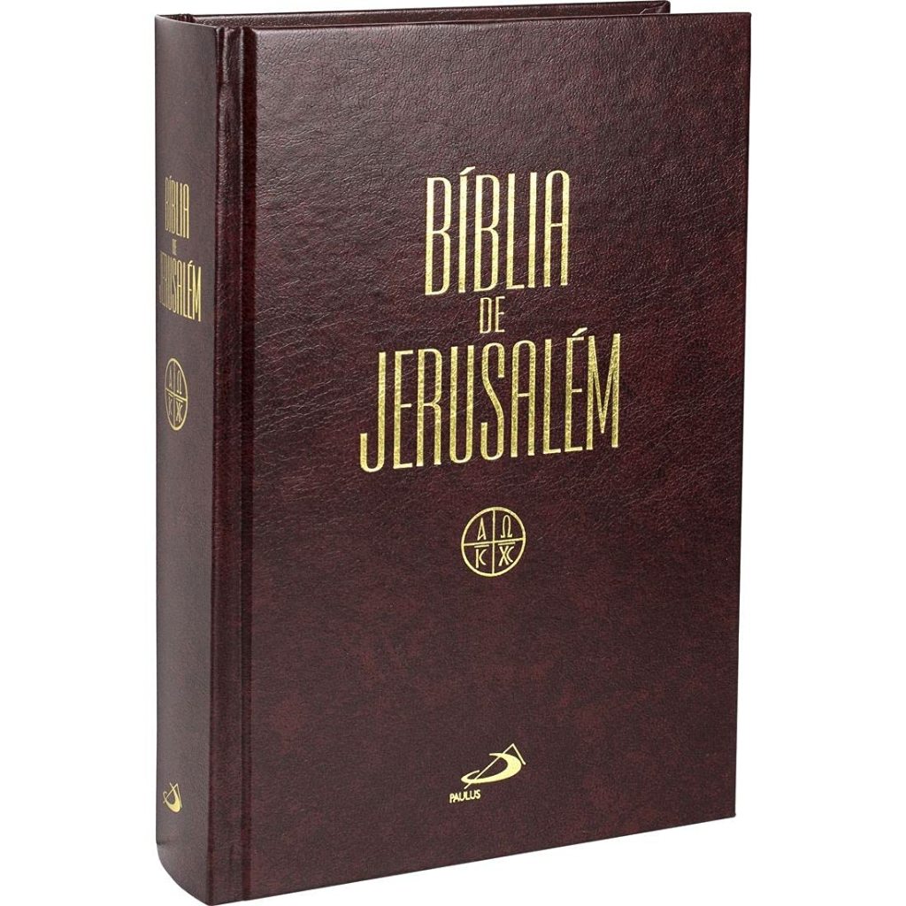 Bíblia de Jerusalém - Vinho - Capa Dura