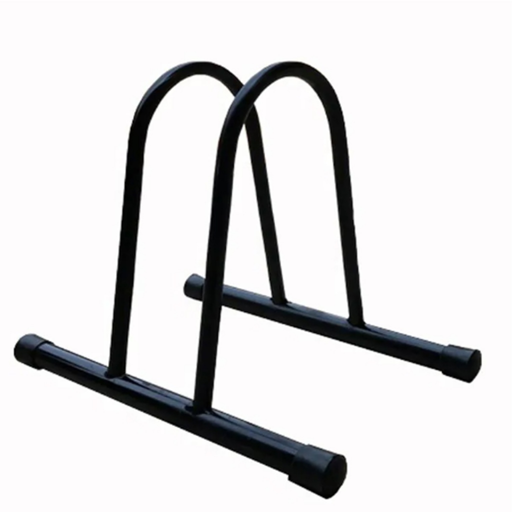 Bicicletário de Chão Para 1 Bicicleta Suporte de Bike Unitário Preto Garagem