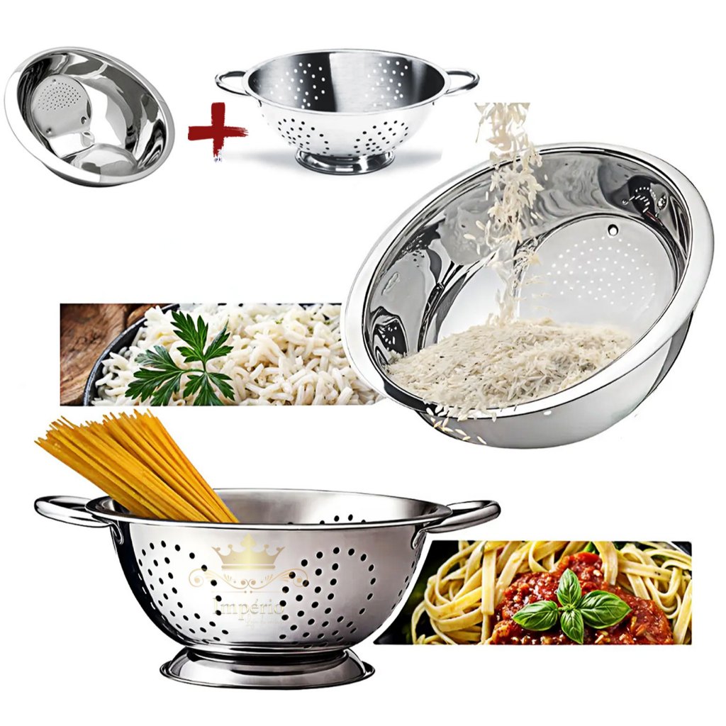 Escorredor de Arroz Grande: Onde Comprar | BuscaProdutos