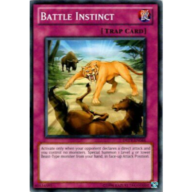 Card Carta Yu-Gi-Oh! Battle Instinct DREV-EN064 Konami Original