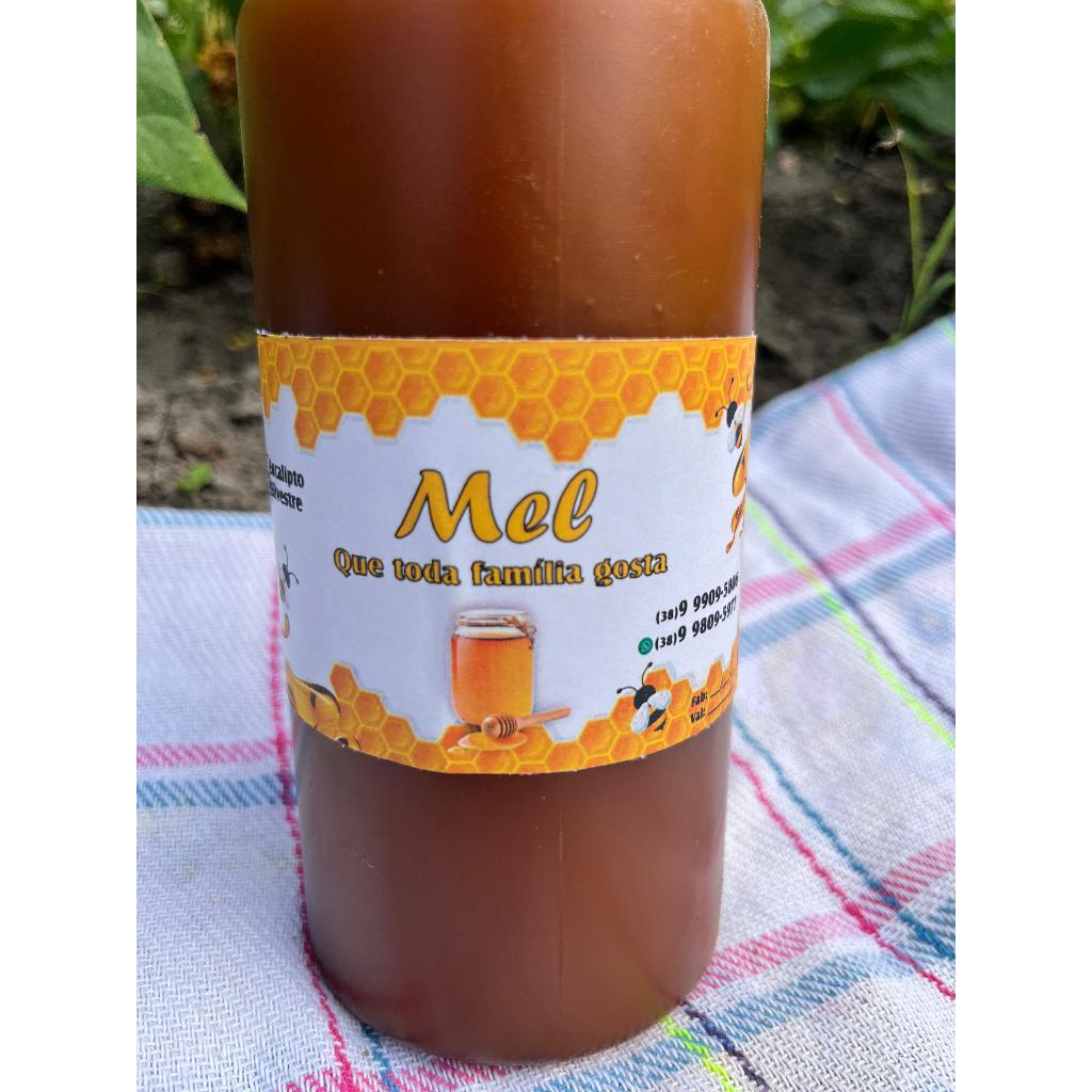 Mel Garrafa Abelha Silvestre 1,0Kg Artesanal Otima Qualidade
