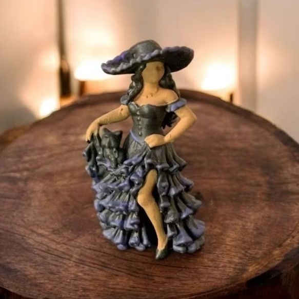 Maria Quitéria em Resina - Impressão 3D