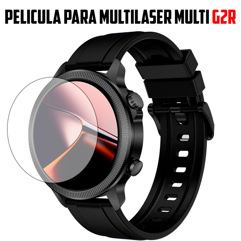Película para Smartwatch Multi G2R de vidro temperado Proteção de Tela