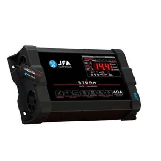Fonte Automotiva 40 Amperes Jfa Storm Cca Sci Smart Cor Preto