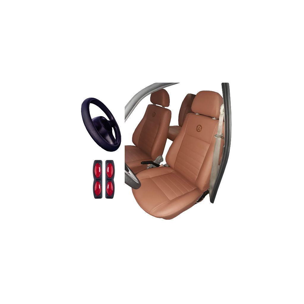 Bancos de Couro Marrom Gol na Black Friday 2025 | BuscaProdutos