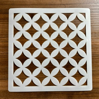 Estêncil vazado Diversos G 18x18 cm molde stencil pintura em Oferta na Shopee