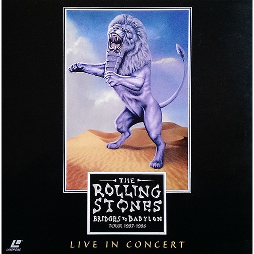 Livro - Box DVD The Rolling Stones Bridges to Babylon Tour 97-98 Live in Concert- Liv