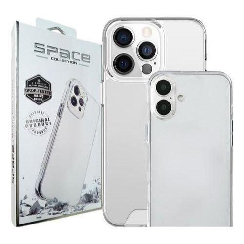 Capa Acrílico Transparente Space Para Iphone