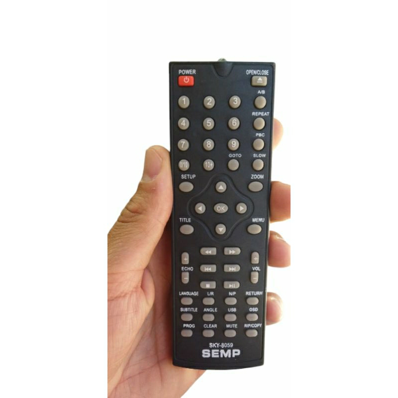 CONTROLE DVD TOSHIBA sky 8059 LE7557 SEMP 3370 SD 5093 VK
