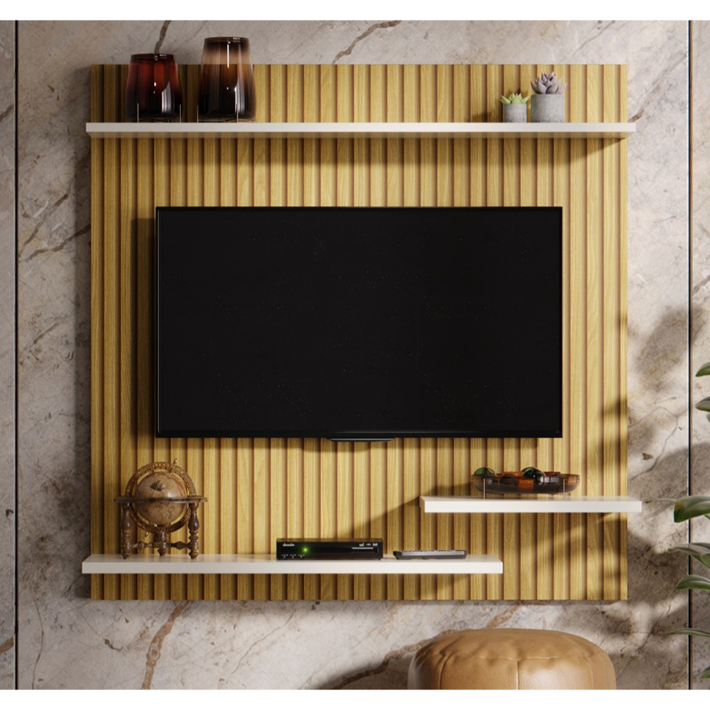 QUEIMA DE ESTOQUE! Suporte Painel Tv Quarto Sala Painel Prateleira Até 32 Polegadas Star - Cores