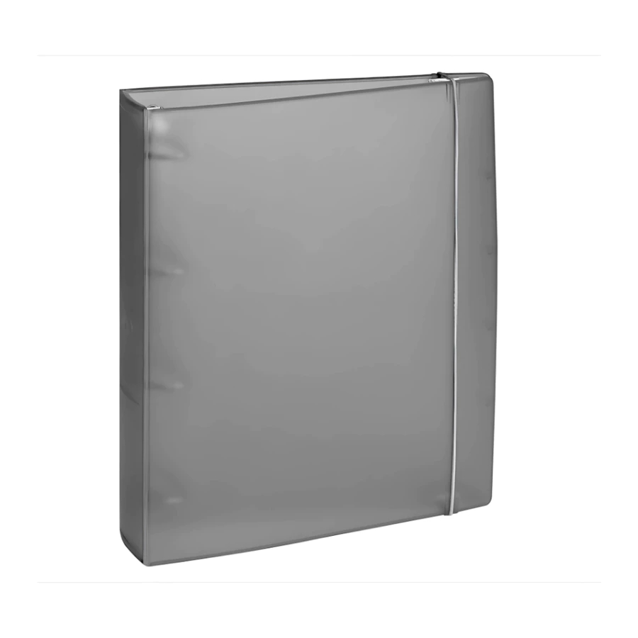 Caderno Fichário A4 Acrimet Transparente Com 4 Argolas, Ideal Para Escola, Faculdade, Organização E Escritório - 804