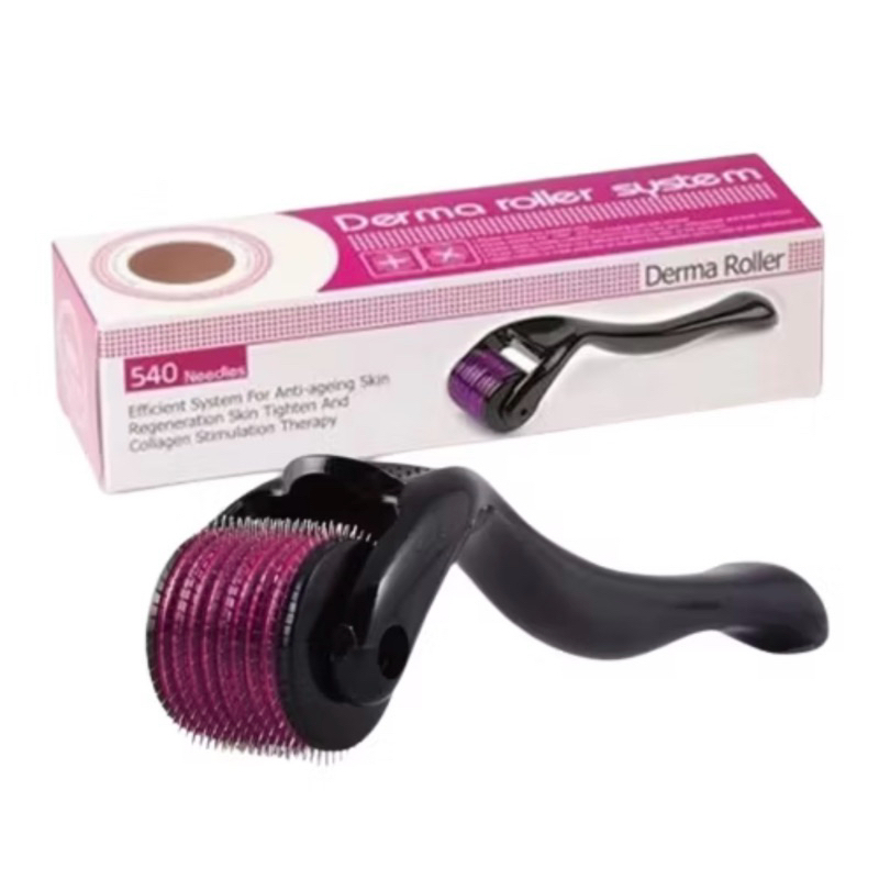 Dermaroller system rolo de agulhas dermarroler micro agulha agulhamento crescimento capilar