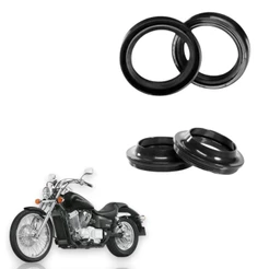 Retentor Bengala + Guarda Pó Vt750 Shadow 2006 Até 2014