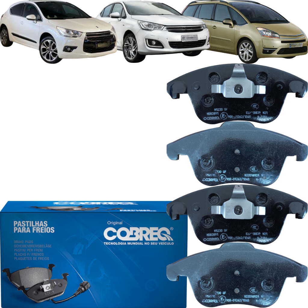 Pastilha Freio Dianteira Cobreq C4 Grand Picasso DS4 Lounge