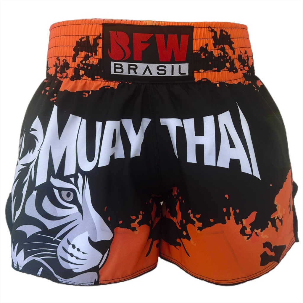 Shorts Muay Thai Tailandês - Tiger em Oferta na Shopee
