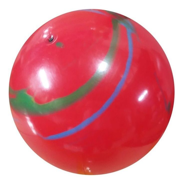 5/10 Bola De Vinil Grande Kiko Colorida Piscina Decoração Festa