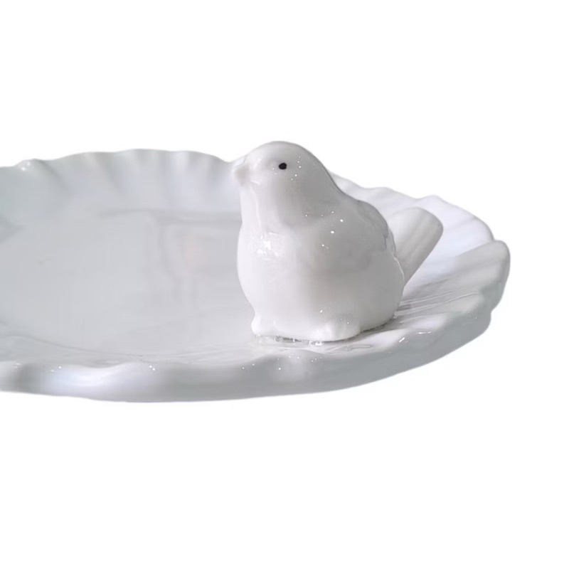 Saboneteira Porta sabonete Passarinho em Cerâmica em Oferta na Shopee